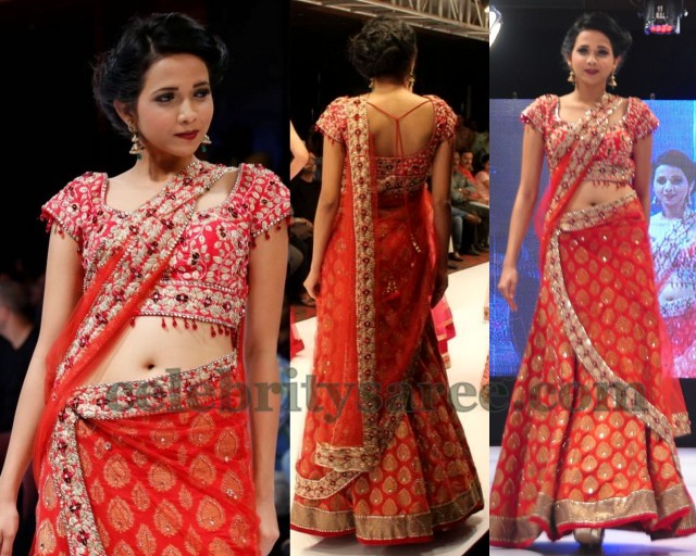 Benaras Half Saree at BPFT 2012