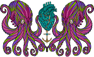 Draw Yonni-Gagarine : Octopus Human Heart