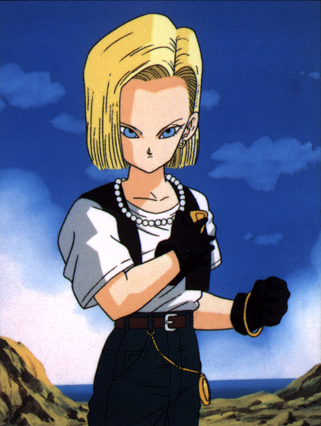 Dragon Ball Characters: Android #18 Dragonball Dbz Gt Characters