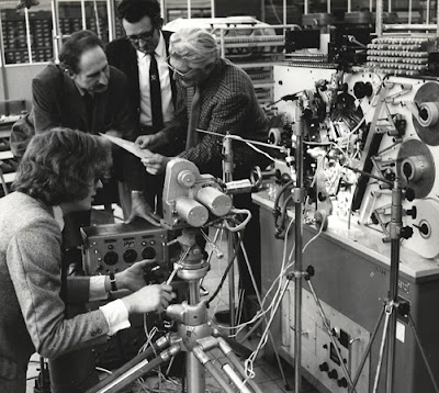 (1972) High speed filming for Eindhovense Drukkerij (photo department of N.V. Philips) with Jan Bijvank