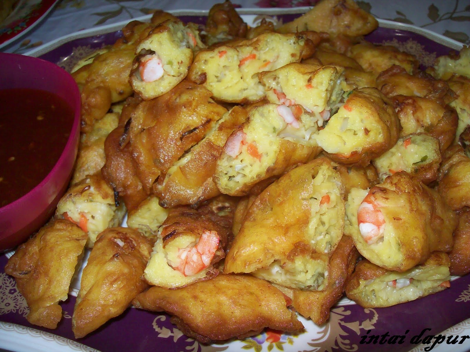 INTAI DAPUR: Iftar 4 : Kuetiaw Grg dan Cucur Udang