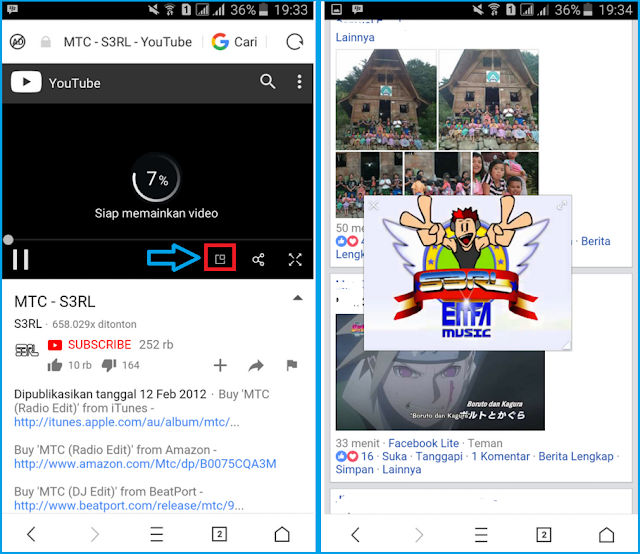 Cara Nonton Video Youtube Sambil Browsingan di UC Browser