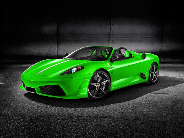 Ferrari Scuderia Green HD Wallpaper