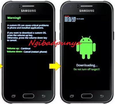 Flashing Samsung Galaxy J1 (SM-J100H) Work 100%