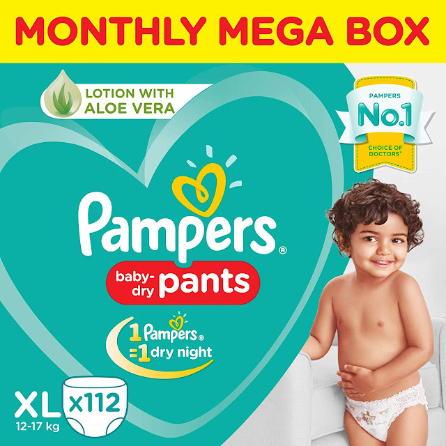  Pampers New Diapers Pants Monthly Box Packs