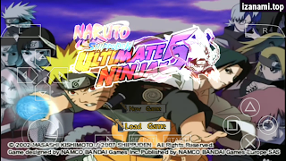 Game Anime Free - Naruto Ultimate Ninja Heroes 3 MOD Ultimate Ninja 5 PPSSPP Android