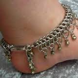 white gold anklet in Portugal