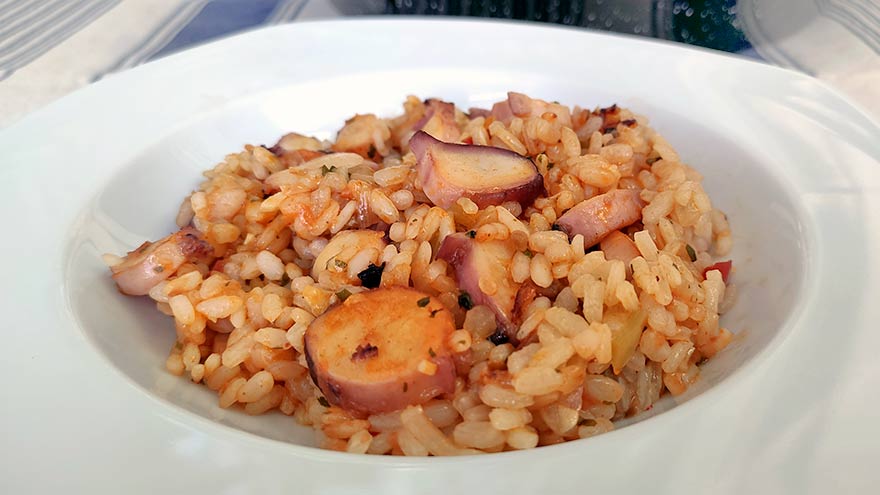 Arroz de pulpo