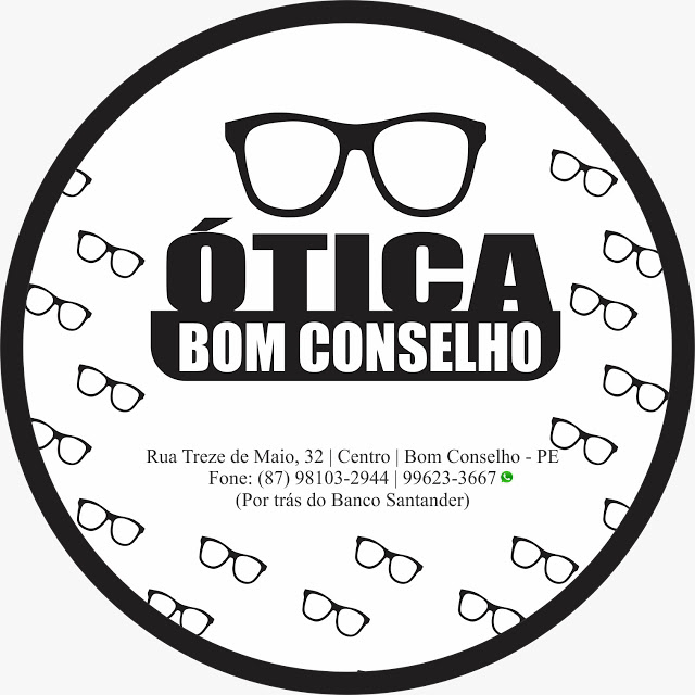 DIA 31 DE OUTUBRO TEM CONSULTA DE VISTA NA ÓTICA BOM CONSELHO