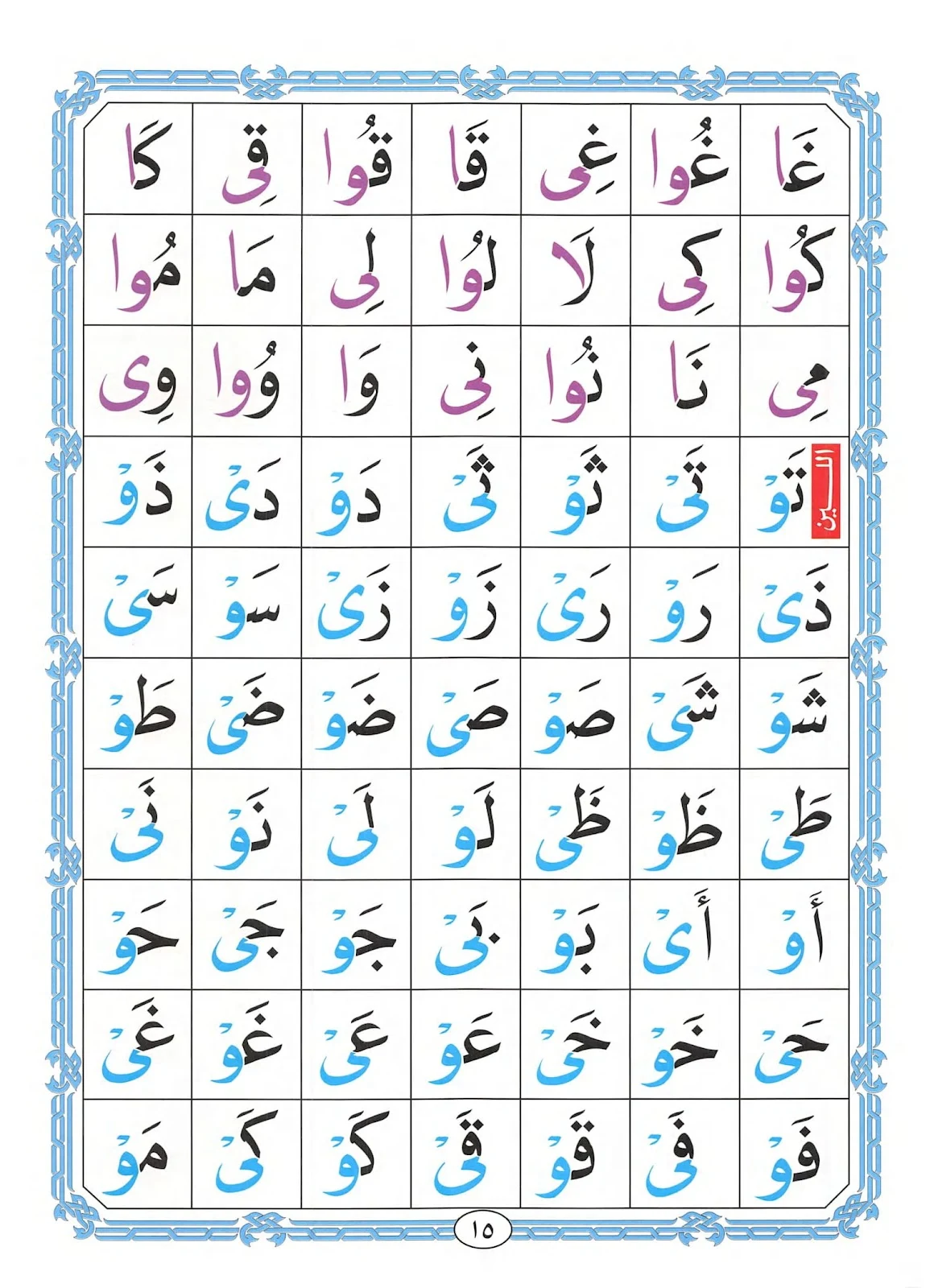 تحميل كتاب القاعدة النورانية لتعليم الاطفال القرآن الكريم pdf