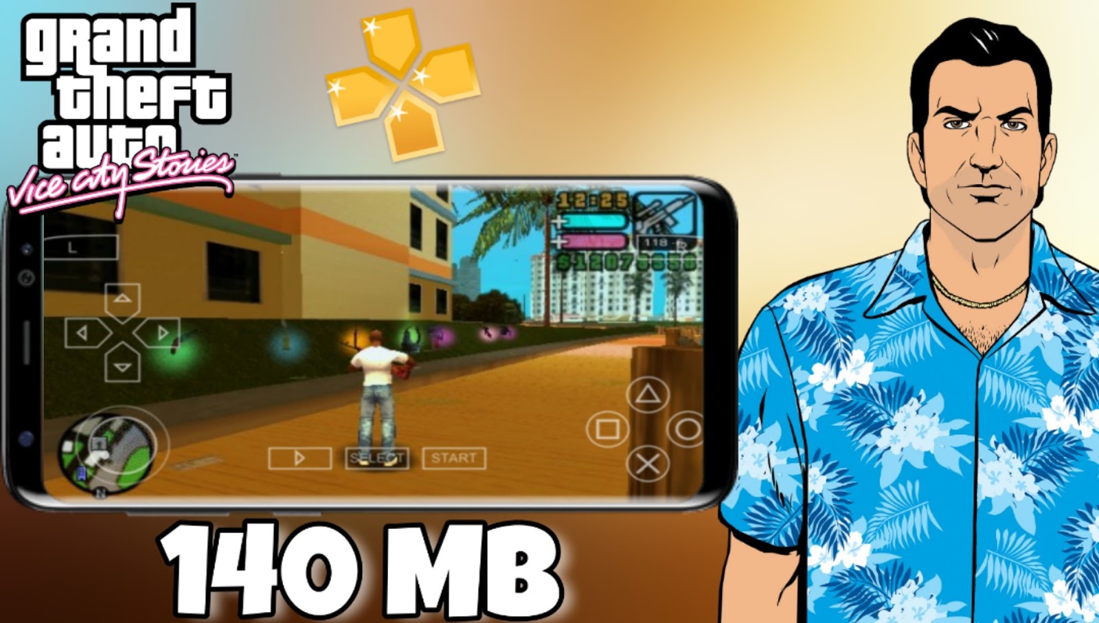 [140MB] DOWNLOAD GTA VICE CITY STORIES GAME FOR ANDROID