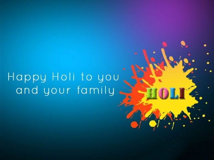 Holi Mubarak Messages to Wish Him and Her Happy Holi Images