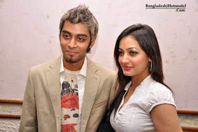 Hridoy Khan and Model Sujana 