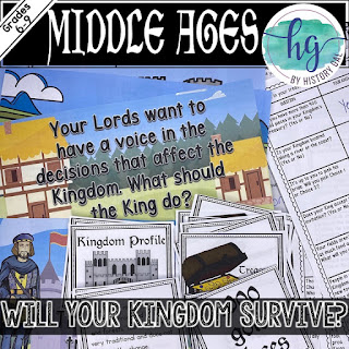 Middle Ages Game cards