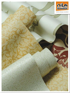 wallpaper dinding bahan Vinyl