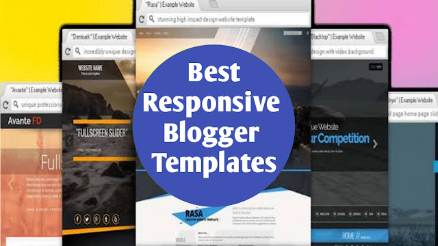 Best 5 Responsive Blogger Templates Free Download