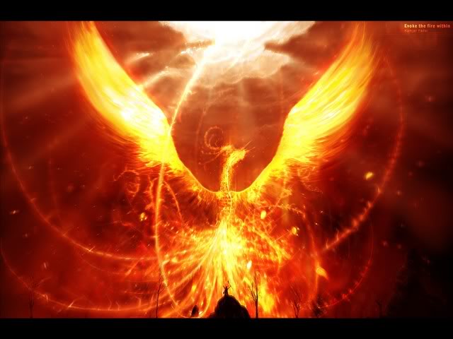 The Phoenix is a fitting mythical beast for me these days