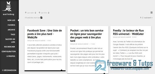  Framabag : une application en ligne de lecture différée pour sauvegarder des articles à lire plus tard