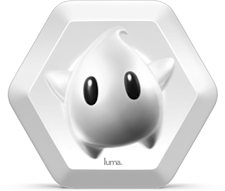 Surround WiFi system Luma Super Mario Galaxy white