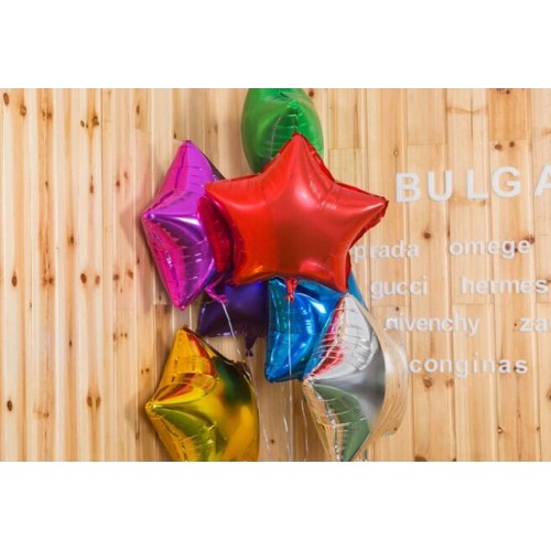 Balon Foil Bintang Polos