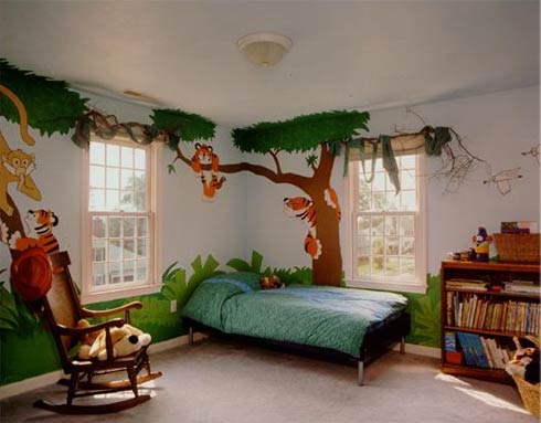 Bedroom Ideas on Art Wall Decor  Kids Room Decorating Ideas Boys   Cookey Cat Wall For