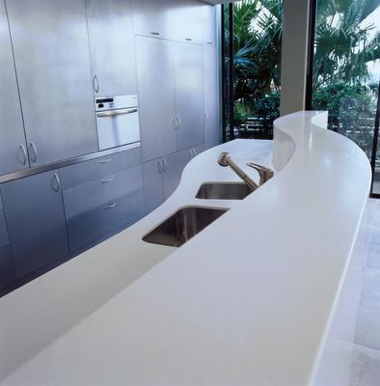 Can you change the color of corian countertops