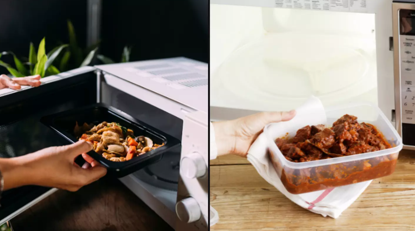 Attention to Those Using Plastic Containers for Microwaving Food