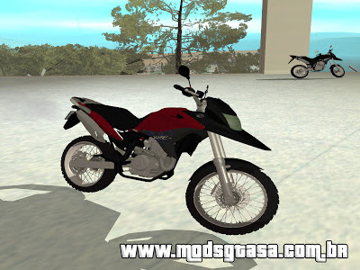 Honda XRE 300 para GTA San Andreas