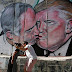 Kissing Trump & Netanyahu mural appears on West Bank wall