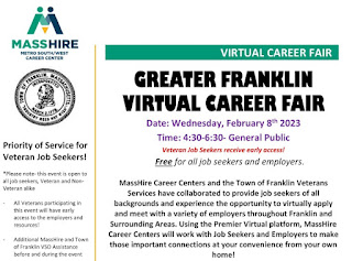 Greater Franklin Virtual Career Fair - Feb 8, 2023