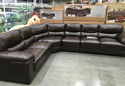 Marks & Cohen Colton Leather Sectional – The centerpiece of any living room