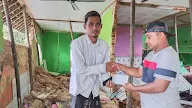 [Video] FPI Surabaya Beri Santunan untuk Korban Gempa Bumi di Bawean Gresik