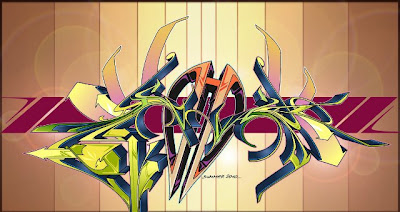 Wildstyle graffiti Alphabet Design Idea by Wator Picture