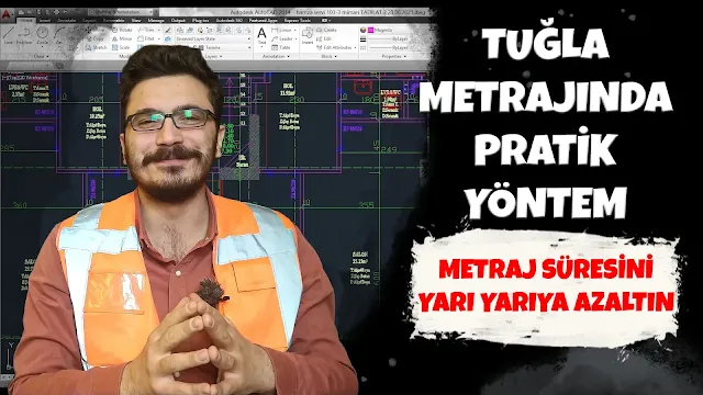 Duvar Metrajı - Pratik Yöntem | Tuğla, Gazbeton, Ytong, Bims