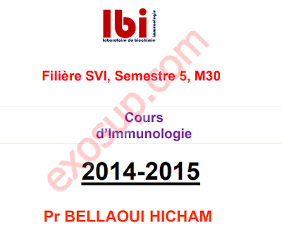 cours d'Immunologie SVI S5 biologie PDF lbi