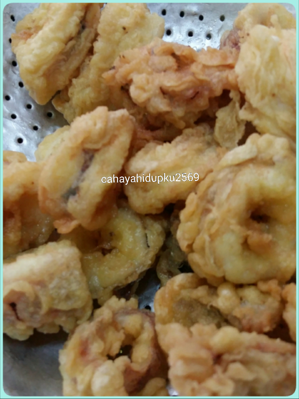 CAHAYA HIDUPKU: RESEPI SOTONG GORENG TEPUNG RANGUP step by 