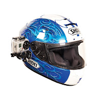 GoPro HD HERO2: Motorsports  Edition Product Camera on Helmet