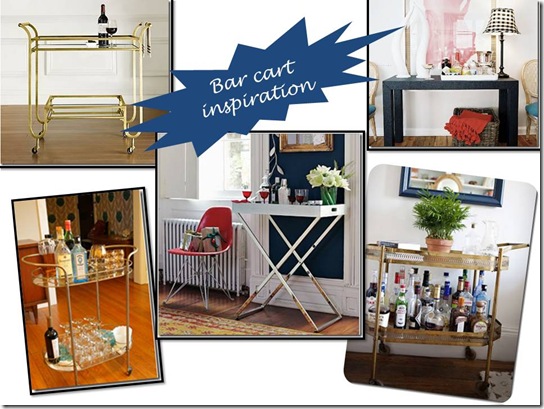 Bar cart inspiration