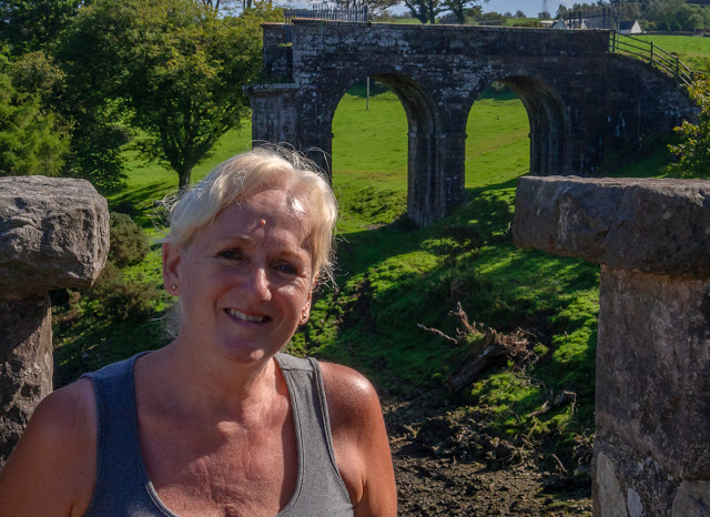 Photo of me on Tongland Bridge