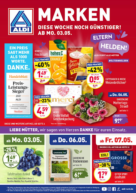 عروض ALDI على المواد الغذائية من 3 لغاية 8 أيار 2021