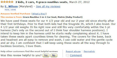 graco nautilus 3-in-1 car seat reviews