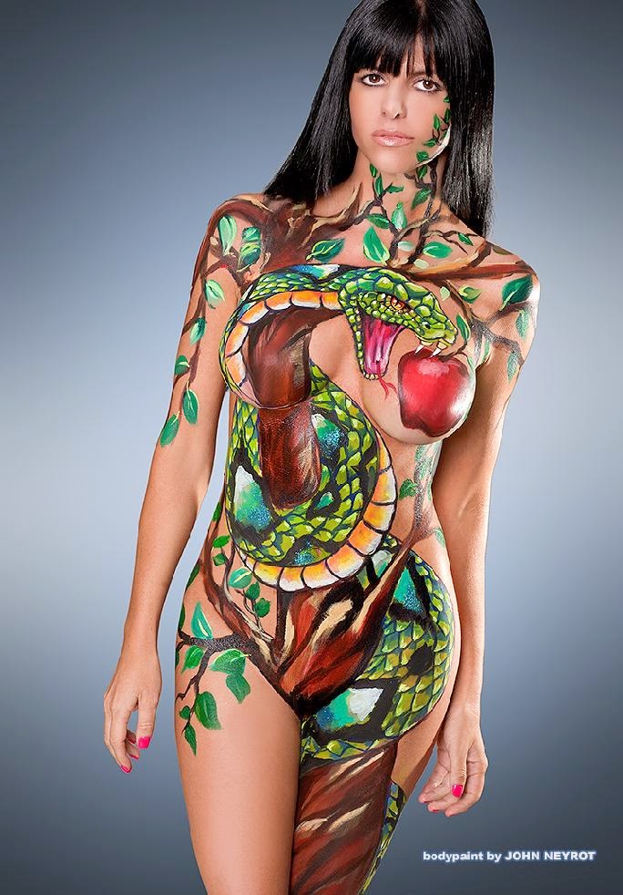 Body Painter John Neyrot Dishes On Painting Fainting Models and