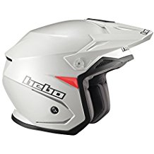 Hebo Trial Zone 5 Casco, Blanco, Talla M