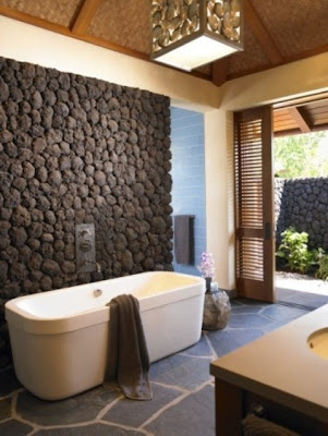 desain kamar mandi, kamar mandi batu alam, desain kamar mandi dengan batu alam, kamar mandi menggunakan batu alam,motif batu alam ,kamar mandi minimalis alami natural