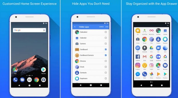 Daftar Aplikasi Launcher Tema Android Terpopuler Dan Terbaik Yang Hemat Baterai HP Android Aplikasi Launcher Android Terbaik, Ringan, Gratis, Dan Populer