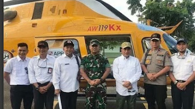 Gubernur Sumut Dan Brigjen TNI Untung Budiharto Tinjau Lokasi Banjir Badang, 