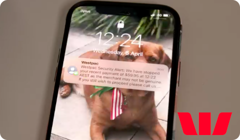 Westpac Scam Block