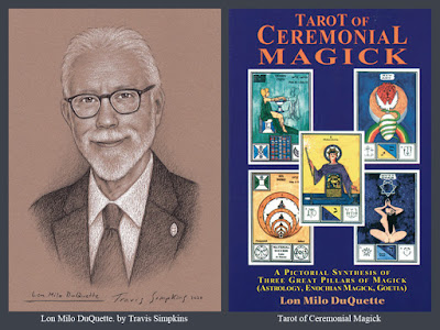 Lon Milo DuQuette. Tarot of Ceremonial Magick. Ordo Templi Orientis. OTO. Thelema. by Travis Simpkins