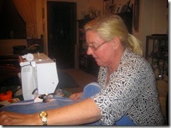 Boat Cushions in Progress