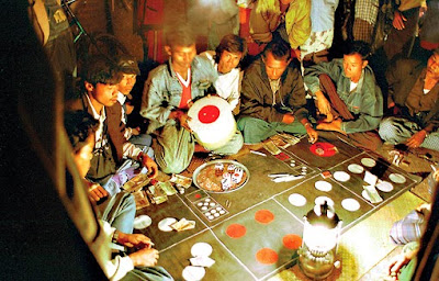 Gambling in Sittwe at a Pagoda festival